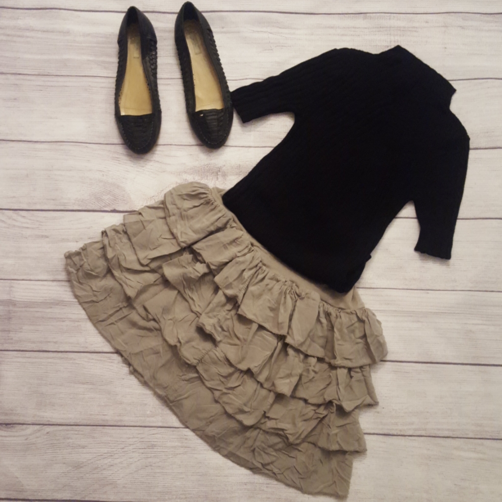 Saint-Tropez Lola Ruffle Skirt